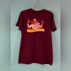 Dr. Pepper Luchador shirt size M